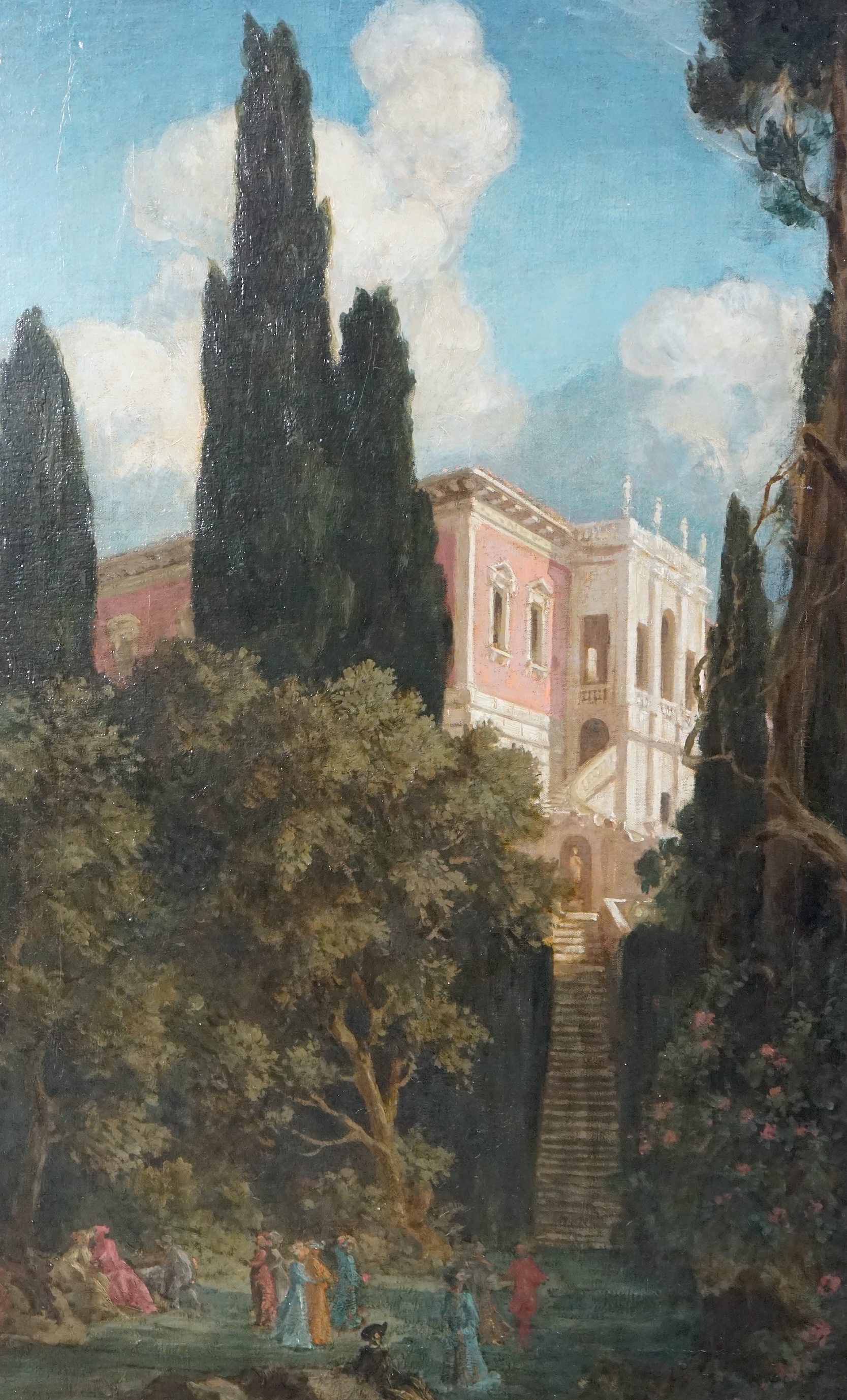 Roger Fry (English, 1866-1934), Villa D'Este, Tivoli, oil on canvas, 68 x 42cm